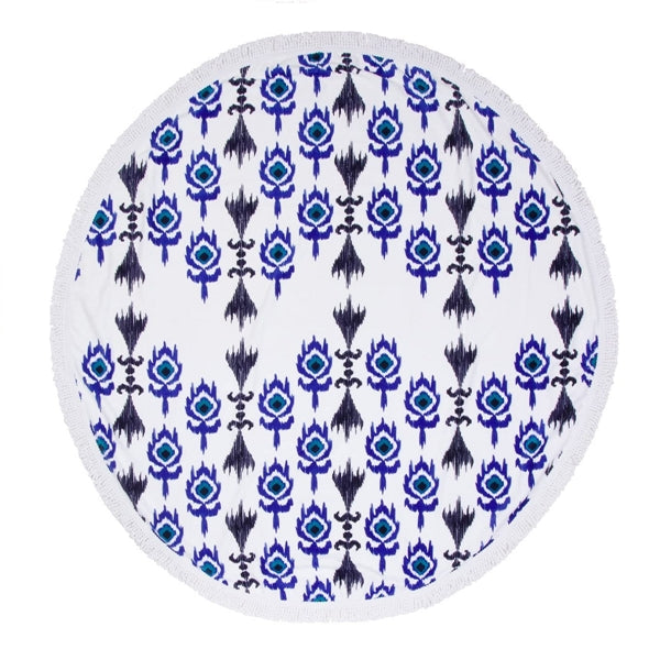 Round Microfiber Beach Towel