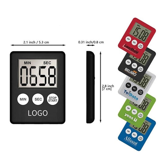 Ultra-thin Digital Timer With Back Magnet