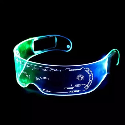LED Light Luminous Glasses