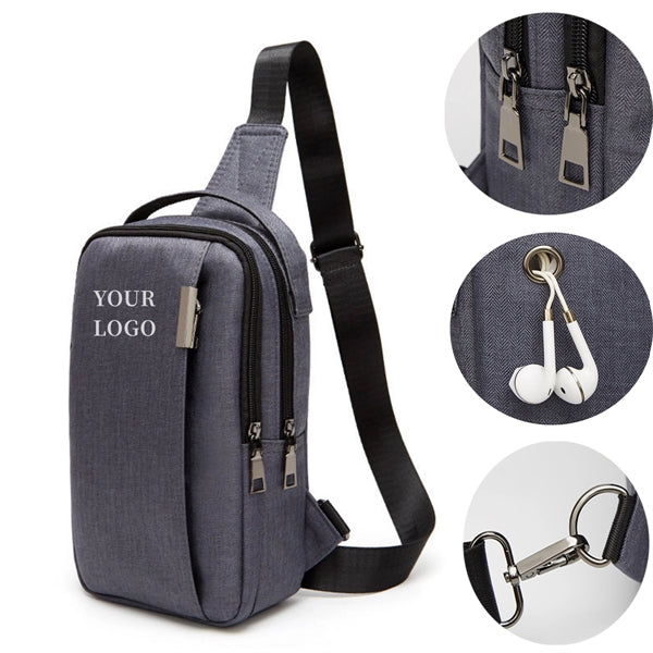 Trendy Multifunctional Shoulder Chest Bag