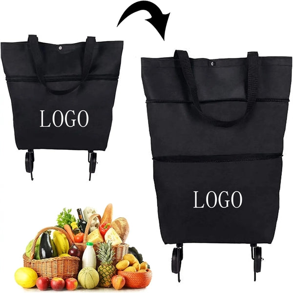 2 In 1 Foldable Shopping Cart