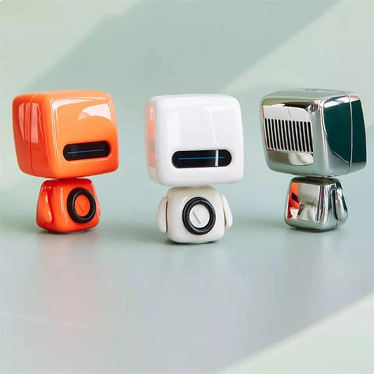 Mini USB Robot Bluetooth Speakers
