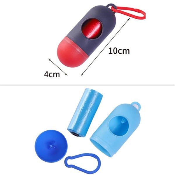 Plastic Dog Poop Bag With Dispenser