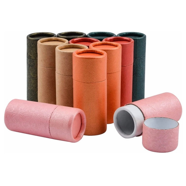 Kraft Paper Jar Tube Cardboard Boxes