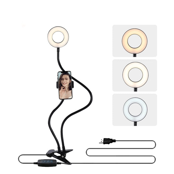 Selfie Ring Light With Phone Holder