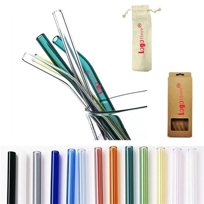 Bent Drinking Glass Straw Kit