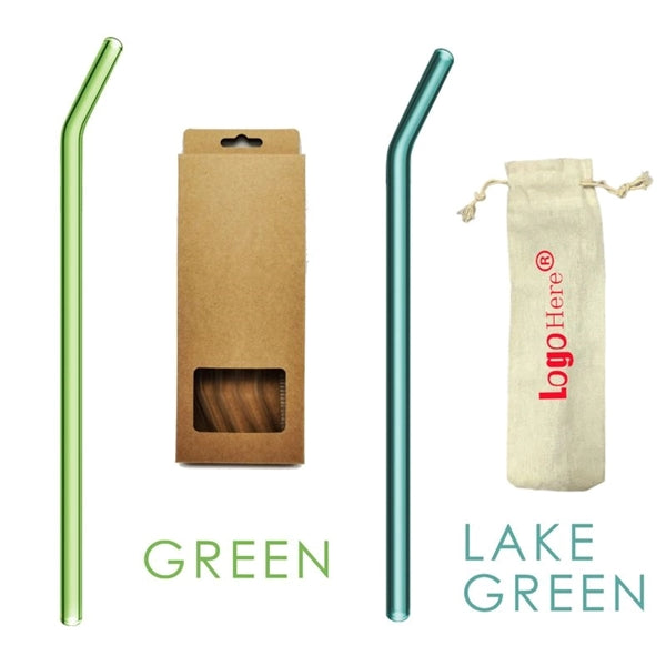 Bent Drinking Glass Straw Kit