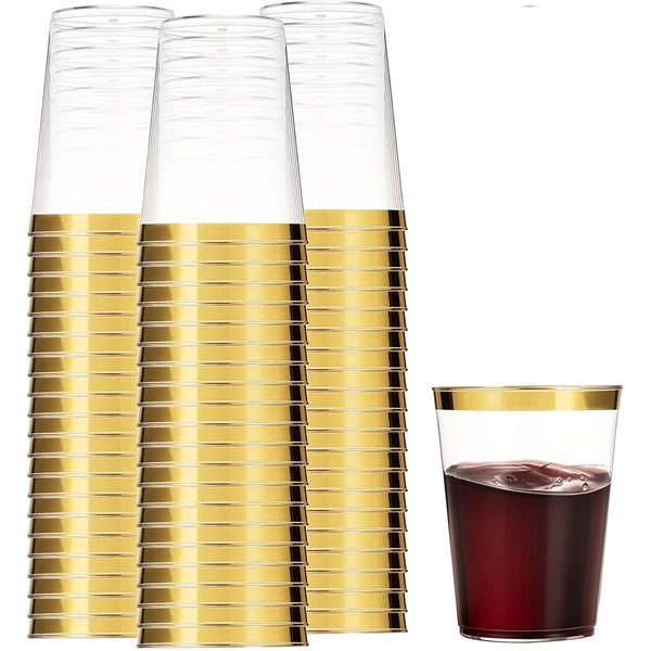 Glitter Plastic Cups 10 Oz