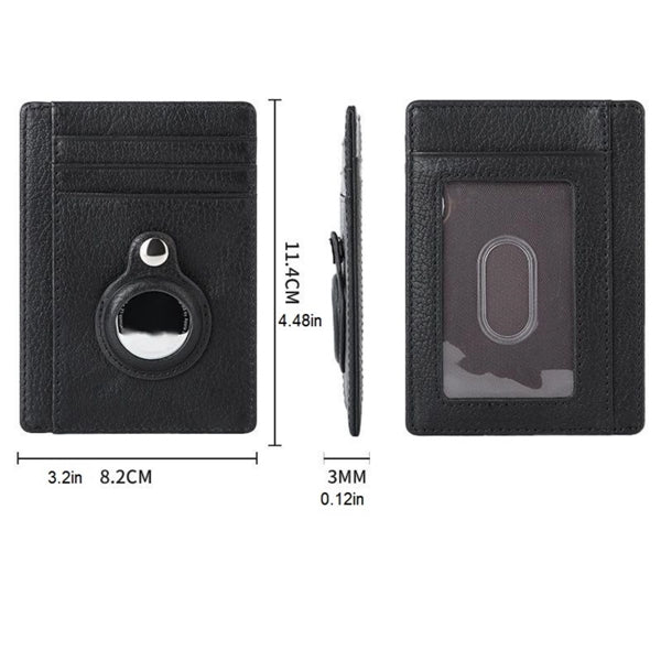Genuine Leather Slim Wallet For Men