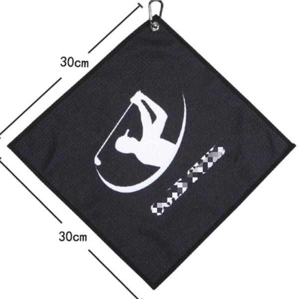 Handy Pick Microfiber Golf Towel With Carabiner
