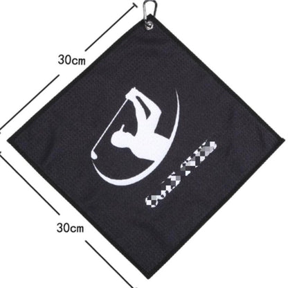 Handy Pick Microfiber Golf Towel With Carabiner