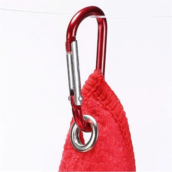 Handy Pick Microfiber Golf Towel With Carabiner