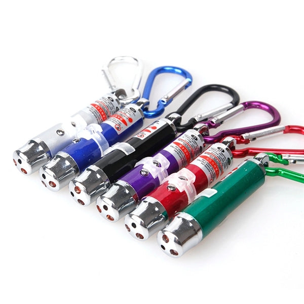 Bright LED Aluminum Flashlight Keychain Keylight