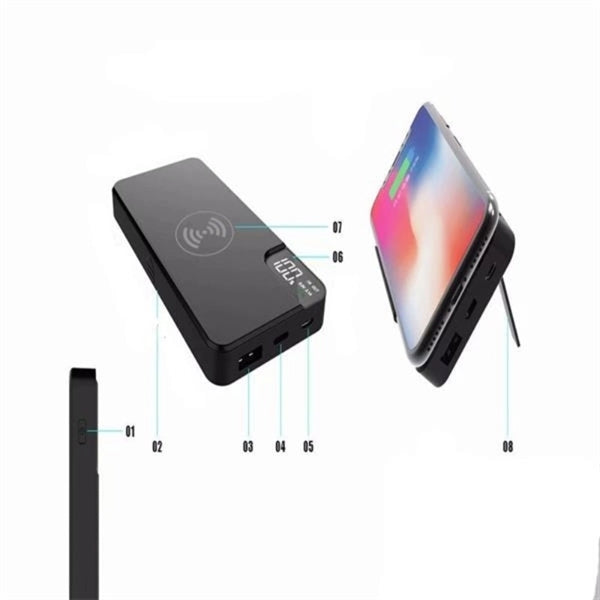 Mobile Phone Holder Wireless Charging Power