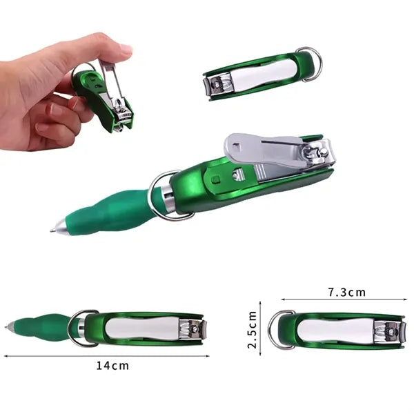 Nail Clipper Ballpoint Pen