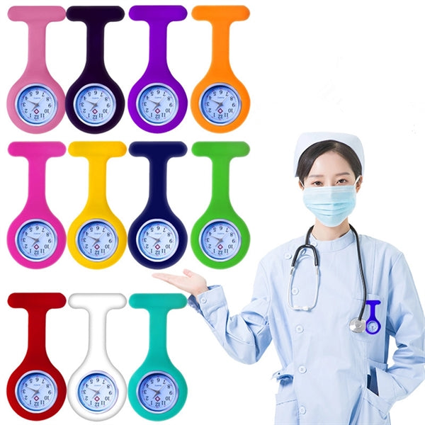 Silicone Nurse Brooch Watch