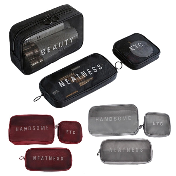Mesh Travel Toiletry Bag