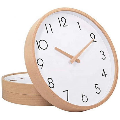 Northern Europe Style Wooden Wall Clock