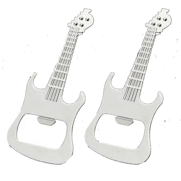 Metal Guitar Shape Bottle Opener