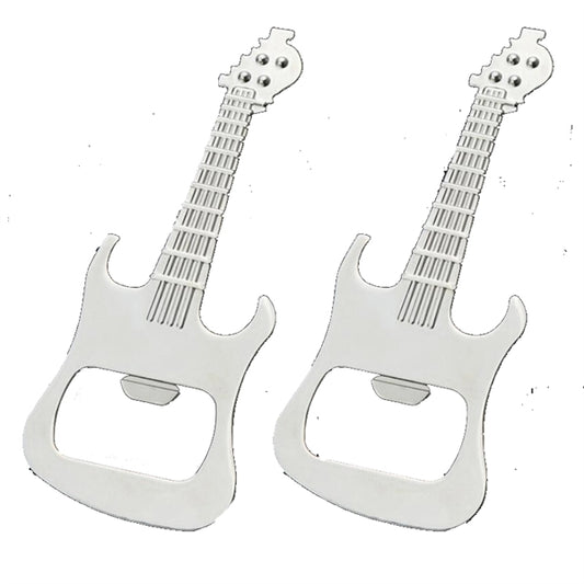 Metal Guitar Shape Bottle Opener