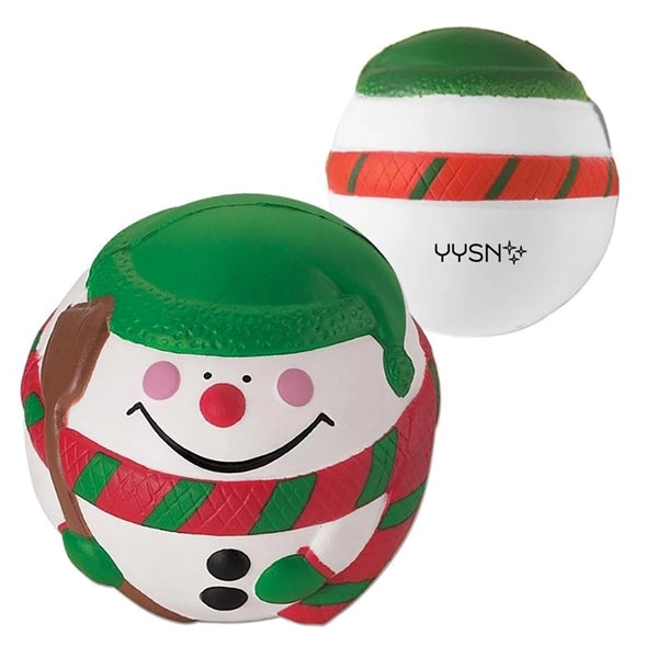 Snowman Ball Stress Reliever