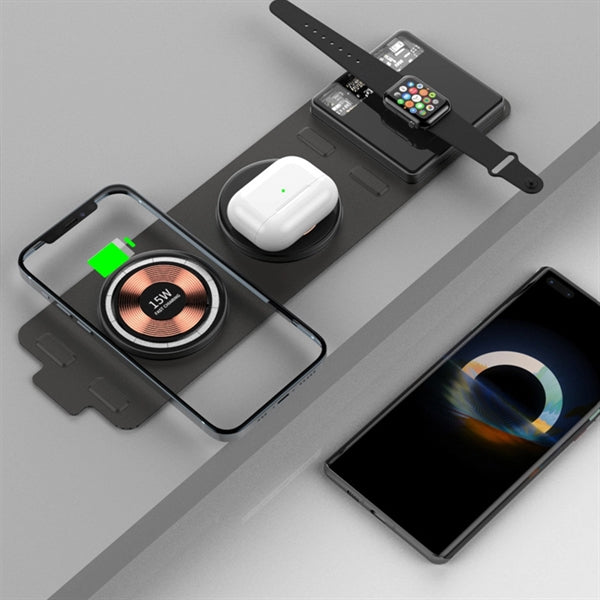 3 In 1 Collapsible Magnetic Wireless Charger