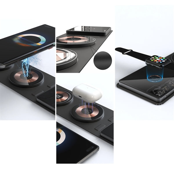 3 In 1 Collapsible Magnetic Wireless Charger
