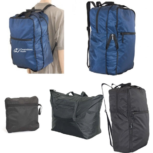 Expandable U-Zip Backpack
