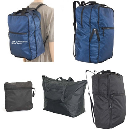 Expandable U-Zip Backpack
