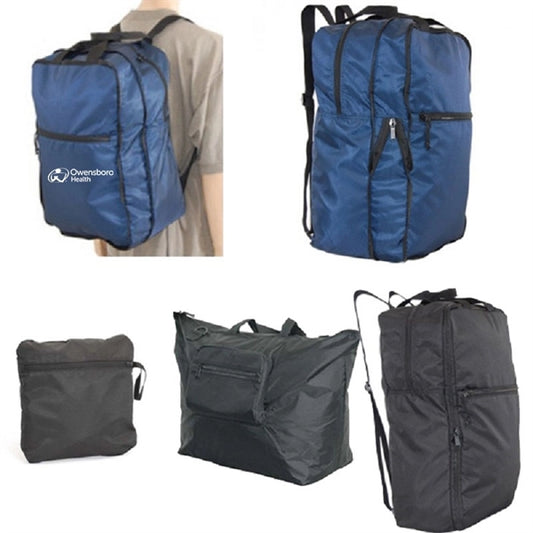 Expandable U-Zip Backpack