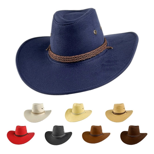 Western Suede Cowboy Hat