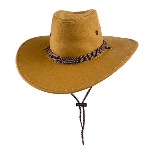 Western Suede Cowboy Hat