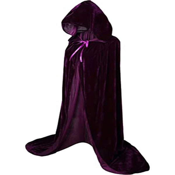Cloak Long Velvet Cape