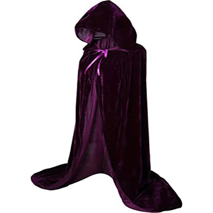 Cloak Long Velvet Cape