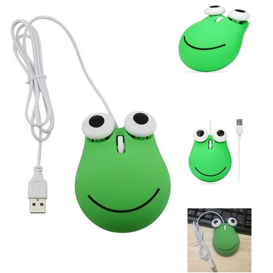 Frog Shaped USB Wired Mouse