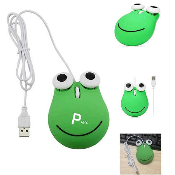 Frog Shaped USB Wired Mouse