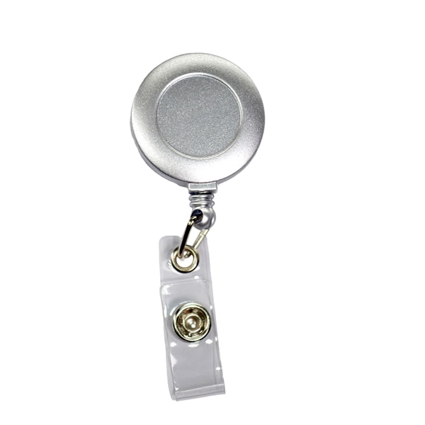 Painting Color Round Badge Reel Holder w/ Belt Clip