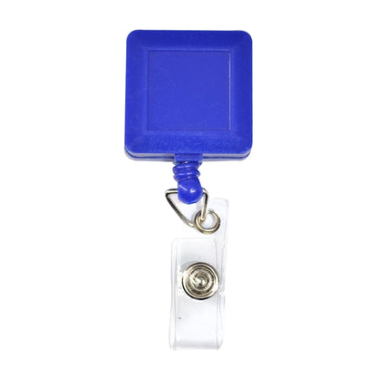 Square Retractable Badge Reel w/ Belt Clip