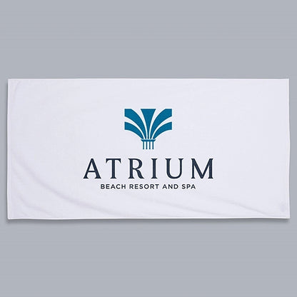 Velour Beach Towel Hemmed (30 X 60)  11lbs/dzn
