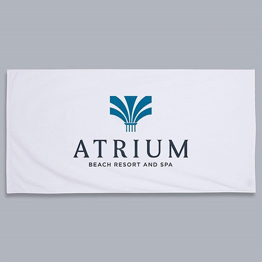 Velour Beach Towel Hemmed (30 X 60)  11lbs/dzn