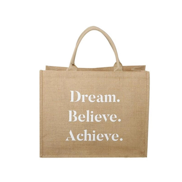 Large Burlap Tote Bags