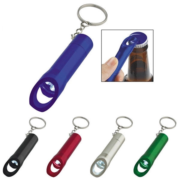 Flashlight With Bottle Opener