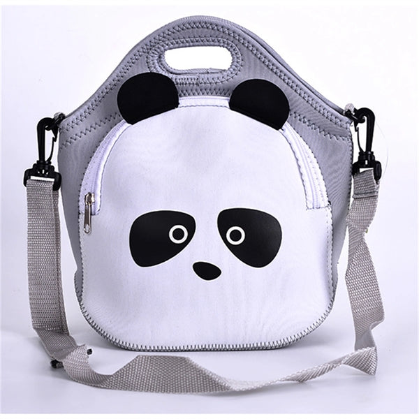 Neoprene Thermal Insulated Cartoon Lunch Tote Bags