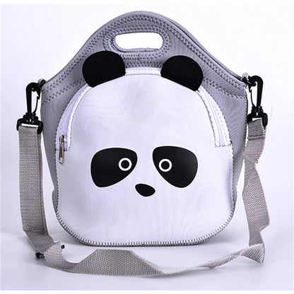 Neoprene Thermal Insulated Cartoon Lunch Tote Bags