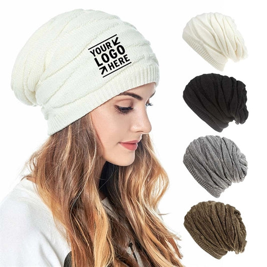 Winter Knitted Beanie Hats