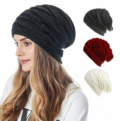 Winter Knitted Beanie Hats
