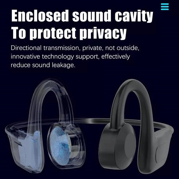 Neck-mounted Bone Conduction Headphones