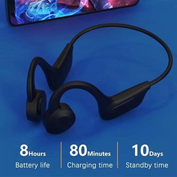Neck-mounted Bone Conduction Headphones