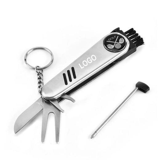 All-in-One Stainless Steel Golfer's Tool