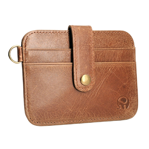 Card Case Calf Leather Wallet